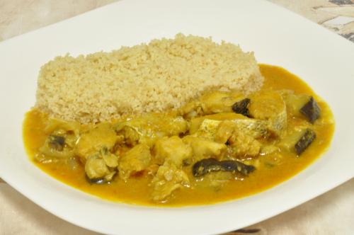 Ryba na thajský způsob s kuskusem – Střední recept z Miš - Maš kuchyně, hotový za 30 - 45 minut